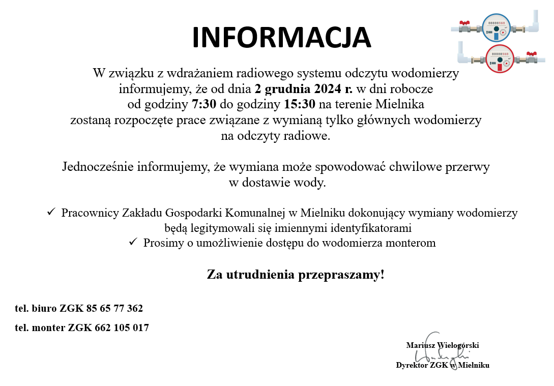 ODCZYT WODOMIERZY