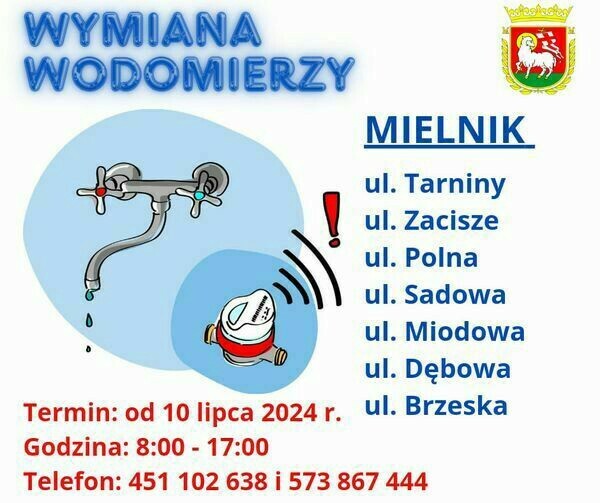 Zdjęcie do Harmonogram wymiany wodomierzy 